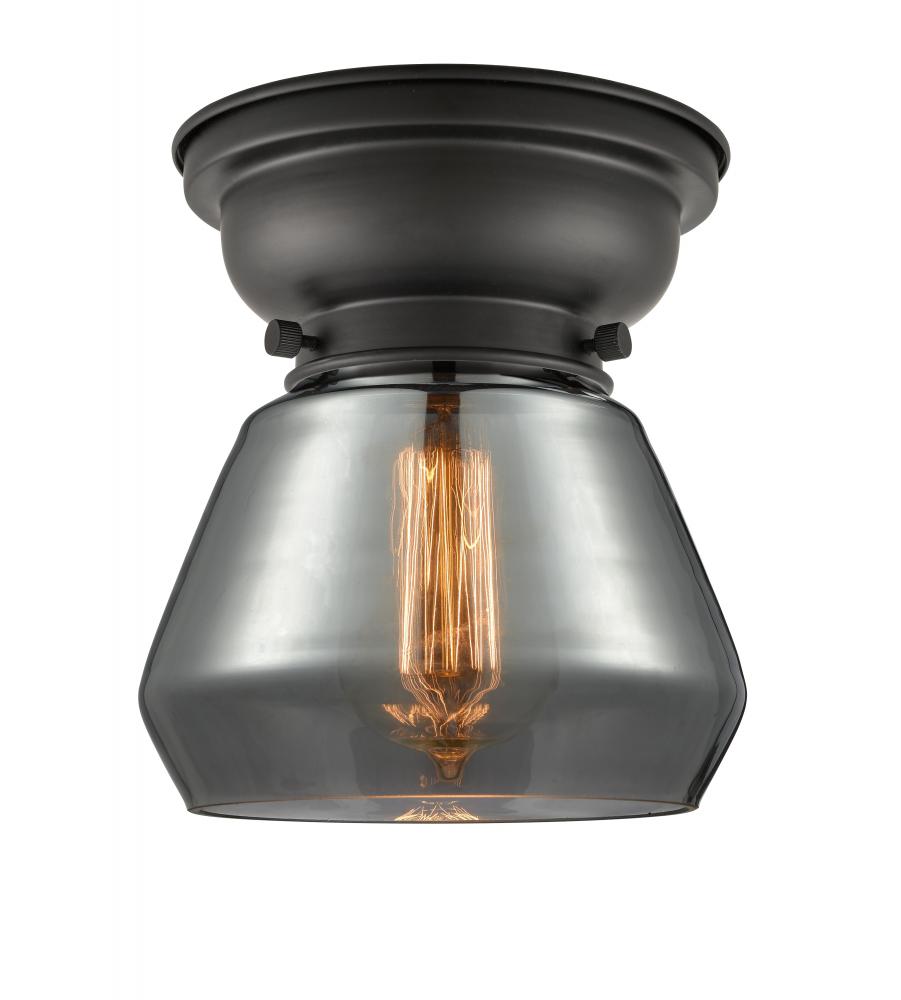 Fulton - 1 Light - 7 inch - Antique Brass - Flush Mount