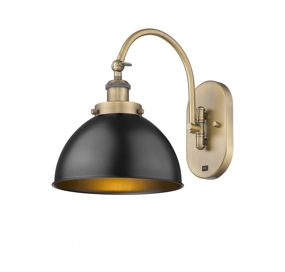 Ballston Urban - 1 Light - 10 inch - Brushed Brass - Sconce