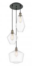 Innovations Lighting 113B-3P-BAB-G652-MU - Cindyrella 3 Light 14 inch Multi-Pendant