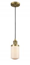 Innovations Lighting 201C-BB-G311 - Dover - 1 Light - 5 inch - Brushed Brass - Cord hung - Mini Pendant