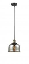 Innovations Lighting 201S-BAB-G78 - Bell - 1 Light - 8 inch - Black Antique Brass - Stem Hung - Mini Pendant