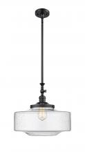 Innovations Lighting 206-BK-G694-16 - Bridgeton - 1 Light - 16 inch - Matte Black - Stem Hung - Mini Pendant