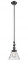 Innovations Lighting 206-OB-G44 - Cone - 1 Light - 8 inch - Oil Rubbed Bronze - Stem Hung - Mini Pendant