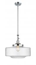 Innovations Lighting 206-PC-G694-16 - Bridgeton - 1 Light - 16 inch - Polished Chrome - Stem Hung - Mini Pendant