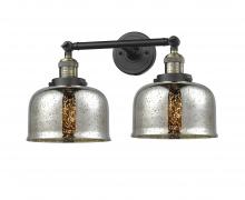 Innovations Lighting 208-BAB-G78 - Bell - 2 Light - 19 inch - Black Antique Brass - Bath Vanity Light