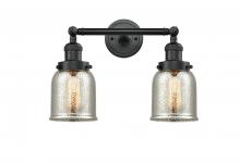 Innovations Lighting 208-BK-G58 - Bell - 2 Light - 15 inch - Matte Black - Bath Vanity Light