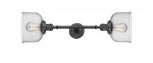 Innovations Lighting 208L-OB-G74 - Bell - 2 Light - 8 inch - Oil Rubbed Bronze - Bath Vanity Light