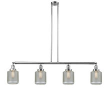 Innovations Lighting 214-PC-G262 - Stanton - 4 Light - 51 inch - Polished Chrome - Stem Hung - Island Light