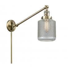 Innovations Lighting 237-AB-G262 - Stanton - 1 Light - 6 inch - Antique Brass - Swing Arm