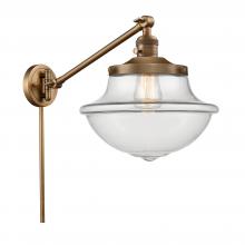 Innovations Lighting 237-BB-G542 - Oxford - 1 Light - 12 inch - Brushed Brass - Swing Arm