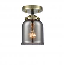 Innovations Lighting 284-1C-BAB-G53 - Bell - 1 Light - 5 inch - Black Antique Brass - Semi-Flush Mount