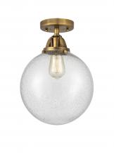 Innovations Lighting 288-1C-BB-G204-10 - Beacon - 1 Light - 10 inch - Brushed Brass - Semi-Flush Mount