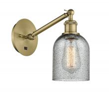 Innovations Lighting 317-1W-AB-G257 - Caledonia - 1 Light - 5 inch - Antique Brass - Sconce