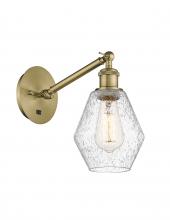 Innovations Lighting 317-1W-AB-G654-6 - Cindyrella - 1 Light - 6 inch - Antique Brass - Sconce