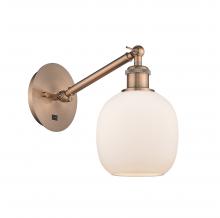 Innovations Lighting 317-1W-AC-G101 - Belfast - 1 Light - 6 inch - Antique Copper - Sconce