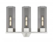 Innovations Lighting 427-3W-SN-G427-14SM - Claverack - 3 Light - 22 inch - Satin Nickel - Bath Vanity Light