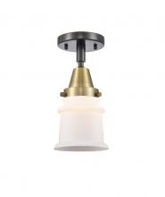 Innovations Lighting 447-1C-BAB-G181S - Canton - 1 Light - 6 inch - Black Antique Brass - Flush Mount