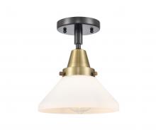 Innovations Lighting 447-1C-BAB-G4471 - Caden - 1 Light - 8 inch - Black Antique Brass - Flush Mount