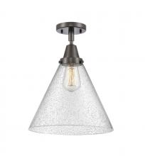 Innovations Lighting 447-1C-OB-G44-L - Cone - 1 Light - 12 inch - Oil Rubbed Bronze - Flush Mount