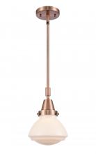 Innovations Lighting 447-1S-AC-G321 - Olean - 1 Light - 7 inch - Antique Copper - Mini Pendant