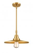 Innovations Lighting 447-1S-SG-MFR-SG-12 - Appalachian - 1 Light - 12 inch - Satin Gold - Mini Pendant