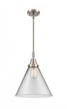 Innovations Lighting 447-1S-SN-G42-L - Cone - 1 Light - 12 inch - Brushed Satin Nickel - Mini Pendant