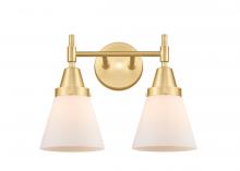 Innovations Lighting 447-2W-SG-G61 - Cone - 2 Light - 15 inch - Satin Gold - Bath Vanity Light