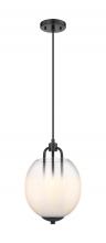 Innovations Lighting 453-3P-BK-G453-10WCL - Fall Brook - 3 Light - 10 inch - Matte Black - Pendant