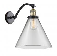 Innovations Lighting 515-1W-BAB-G42-L - Cone - 1 Light - 12 inch - Black Antique Brass - Sconce