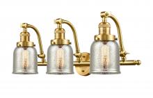 Innovations Lighting 515-3W-SG-G58 - Bell - 3 Light - 28 inch - Satin Gold - Bath Vanity Light