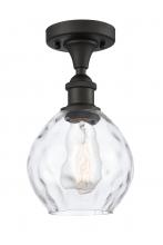 Innovations Lighting 516-1C-OB-G362 - Waverly - 1 Light - 6 inch - Oil Rubbed Bronze - Semi-Flush Mount