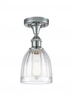 Innovations Lighting 516-1C-PC-G442 - Brookfield - 1 Light - 6 inch - Polished Chrome - Semi-Flush Mount