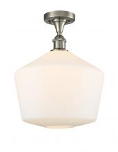 Innovations Lighting 516-1C-SN-G651-12 - Cindyrella - 1 Light - 12 inch - Brushed Satin Nickel - Semi-Flush Mount