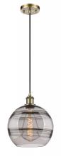 Innovations Lighting 516-1P-AB-G556-10SM - Rochester - 1 Light - 10 inch - Antique Brass - Cord hung - Mini Pendant