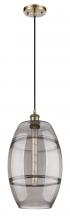 Innovations Lighting 516-1P-AB-G557-10SM - Vaz - 1 Light - 10 inch - Antique Brass - Cord hung - Mini Pendant