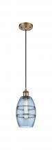 Innovations Lighting 516-1P-BB-G557-6BL - Vaz - 1 Light - 6 inch - Brushed Brass - Cord hung - Mini Pendant