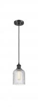 Innovations Lighting 516-1P-BK-G559-5CL - Bridal Veil - 1 Light - 5 inch - Matte Black - Cord hung - Mini Pendant