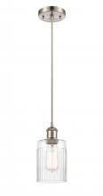 Innovations Lighting 516-1P-SN-G342 - Hadley - 1 Light - 5 inch - Brushed Satin Nickel - Cord hung - Mini Pendant