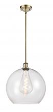 Innovations Lighting 516-1S-AB-G122-14 - Athens - 1 Light - 14 inch - Antique Brass - Pendant