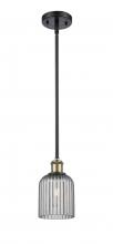 Innovations Lighting 516-1S-BAB-G559-5SM - Bridal Veil - 1 Light - 5 inch - Black Antique Brass - Mini Pendant