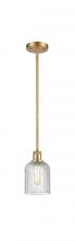 Innovations Lighting 516-1S-SG-G559-5CL - Bridal Veil - 1 Light - 5 inch - Satin Gold - Mini Pendant