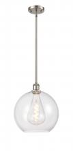 Innovations Lighting 516-1S-SN-G122-12 - Athens - 1 Light - 12 inch - Brushed Satin Nickel - Mini Pendant