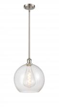 Innovations Lighting 516-1S-SN-G124-12 - Athens - 1 Light - 12 inch - Brushed Satin Nickel - Mini Pendant