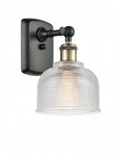 Innovations Lighting 516-1W-BAB-G412 - Dayton - 1 Light - 6 inch - Black Antique Brass - Sconce