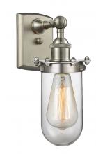 Innovations Lighting 516-1W-SN-CE231-CL - Kingsbury - 1 Light - 4 inch - Brushed Satin Nickel - Sconce