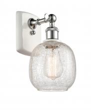 Innovations Lighting 516-1W-WPC-G105 - Belfast - 1 Light - 6 inch - White Polished Chrome - Sconce