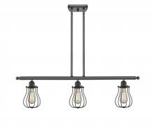 Innovations Lighting 516-3I-OB-CE513 - Muselet - 3 Light - 36 inch - Oil Rubbed Bronze - Cord hung - Island Light