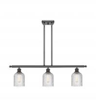 Innovations Lighting 516-3I-OB-G559-5CL - Bridal Veil - 3 Light - 36 inch - Oil Rubbed Bronze - Cord hung - Island Light