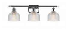 Innovations Lighting 516-3W-PC-G412 - Dayton - 3 Light - 26 inch - Polished Chrome - Bath Vanity Light