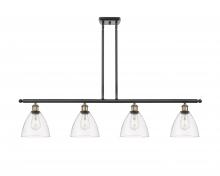 Innovations Lighting 516-4I-BAB-GBD-752 - Bristol - 4 Light - 48 inch - Black Antique Brass - Cord hung - Island Light